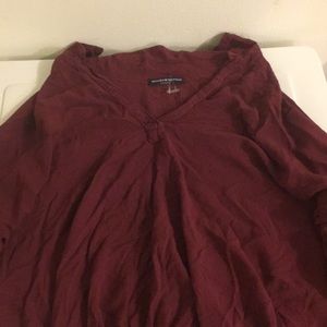 Brandy Melville Quarter Sleeve Blouse- RARE